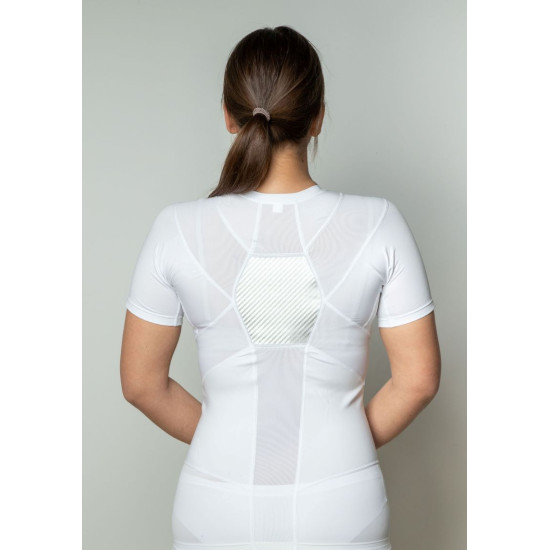 Posture houdingsshirt wit (vrouw)