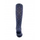 Fancysocks compressiekousen blauw