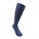 Fancysocks compressiekousen blauw