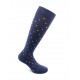 Fancysocks compressiekousen blauw