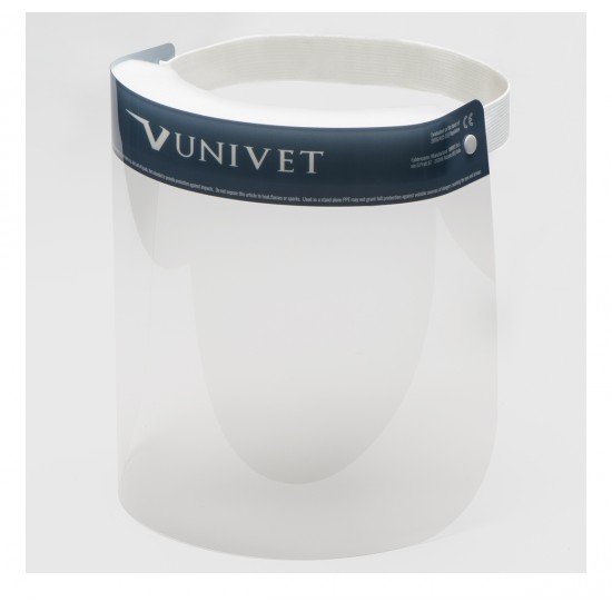 Univet 703 disposable faceshields (20 stuks)