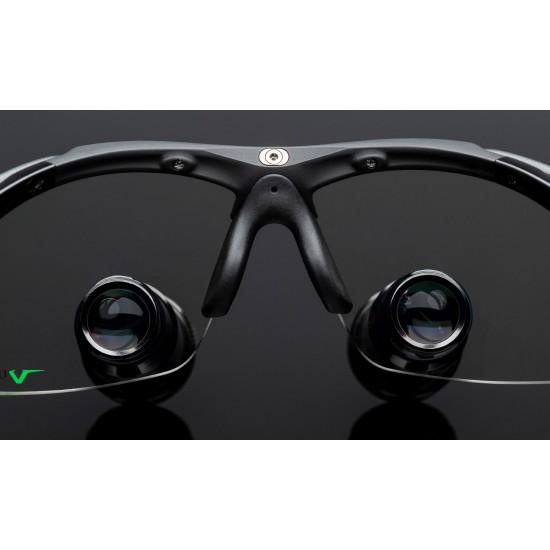 TECHNE loepbril prisma Black Edition
