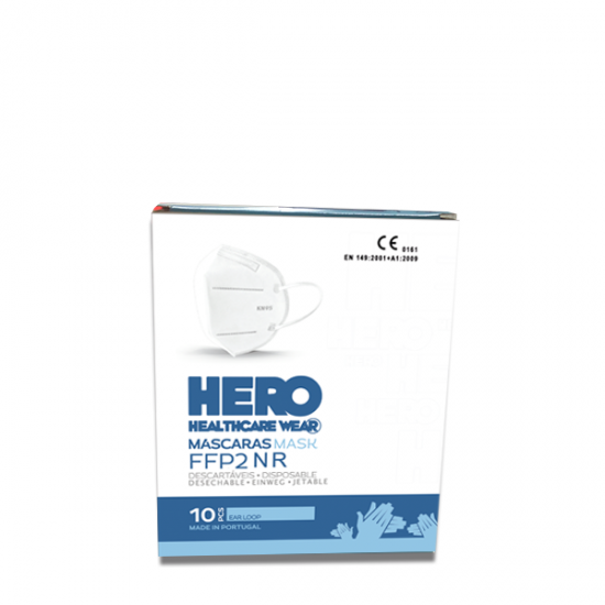 HERO medisch mondmasker FFP2 (blauw)